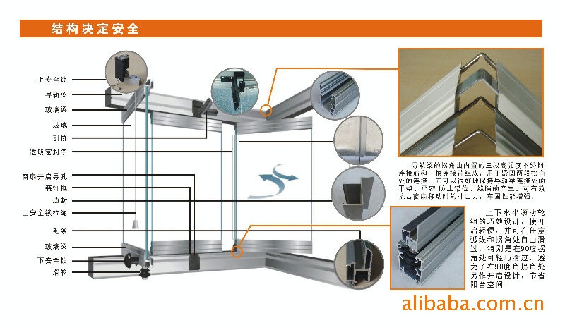 无框阳台窗配件厂家排名及行业深度剖析